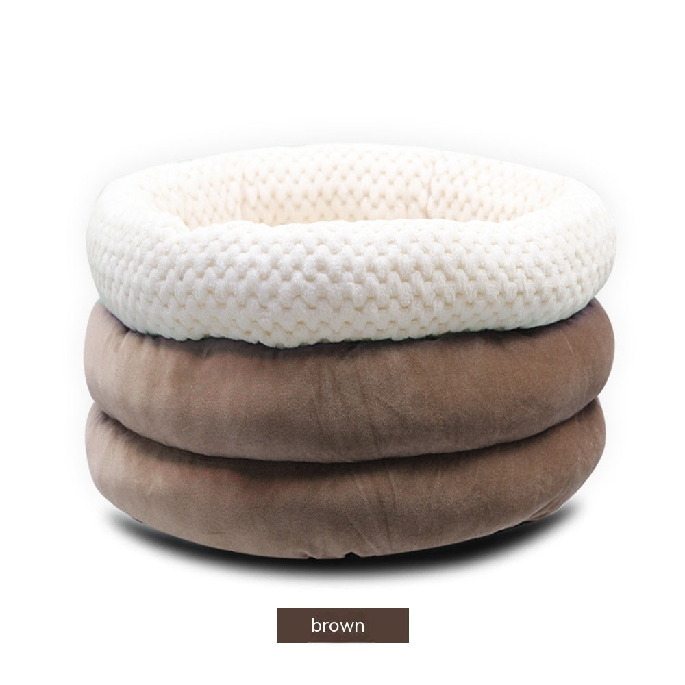 Semi-closed Pet Deep Sleep Bed