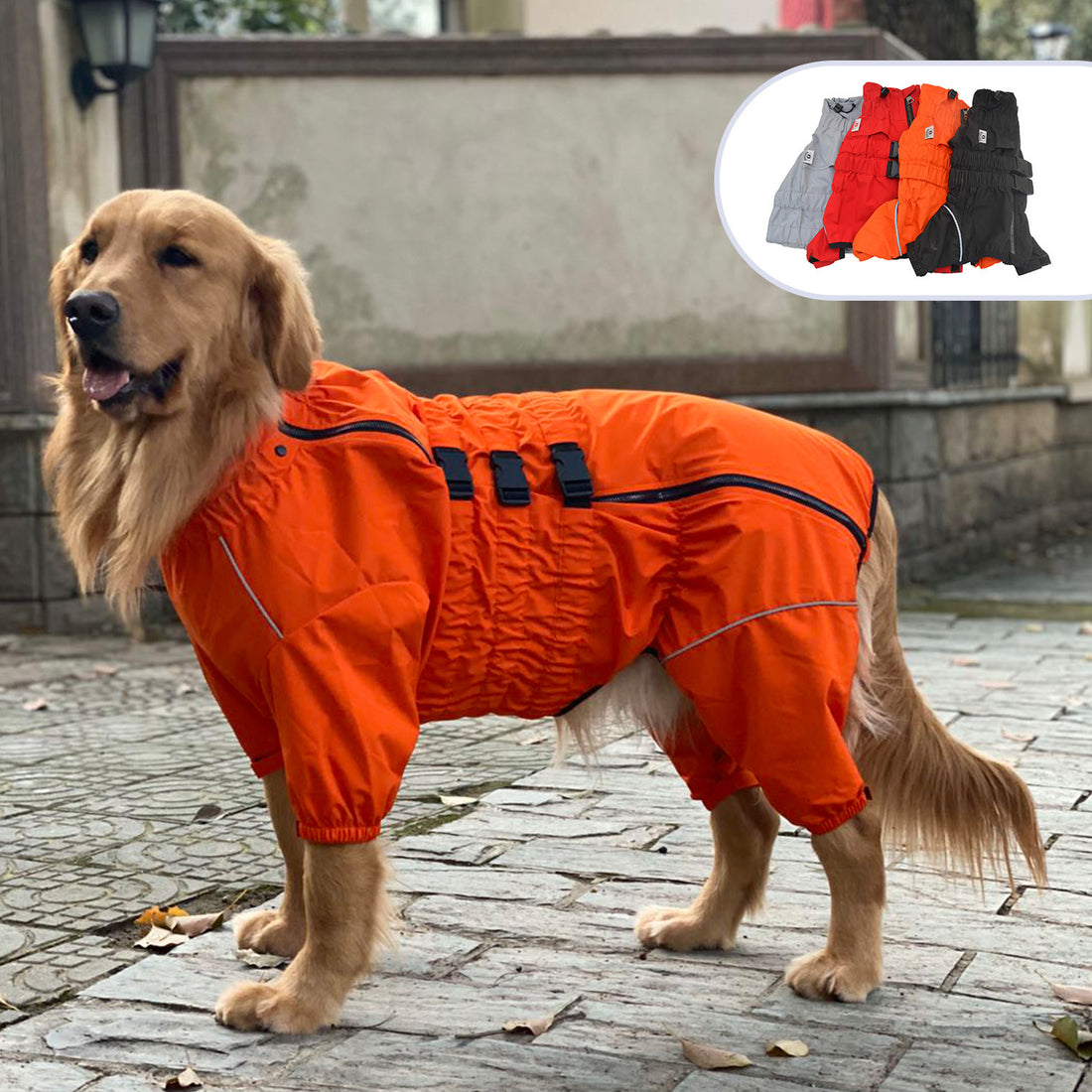 Pet Outdoor Clothing Raincoat