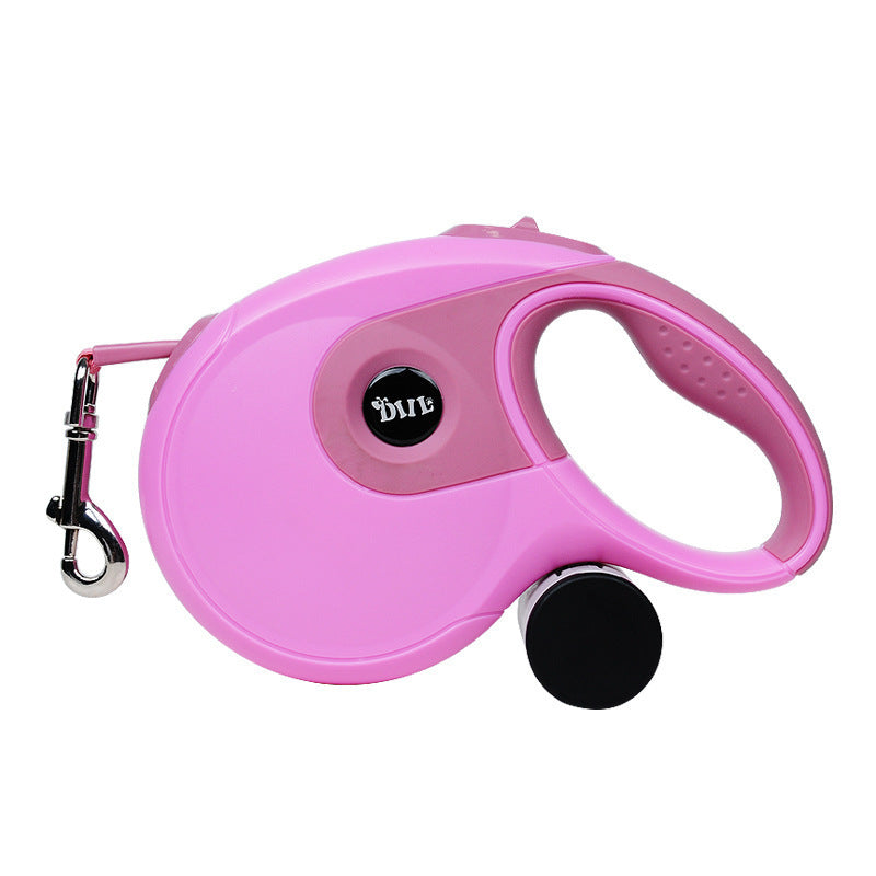 Dog Automatic Leashes Retractable Soft Hand Grip