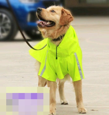 Spring and summer new dog raincoat