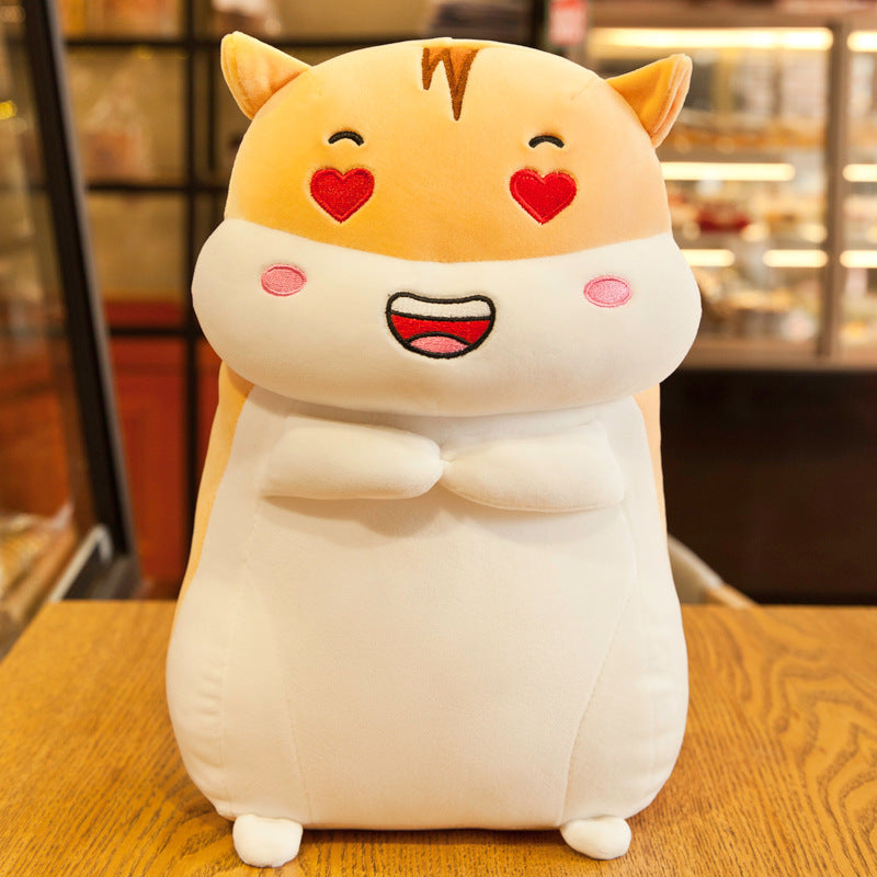 Cartoon cute hamster plush toy