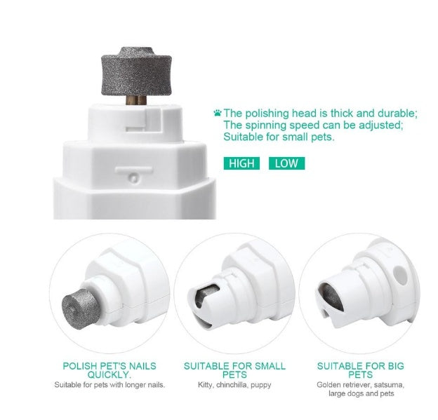 UEETEK Electric Pet Nail Grinder
