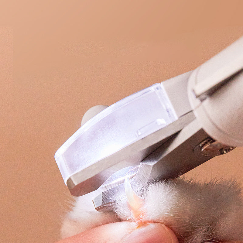 Pet Safety Nail Clipper With LED Light