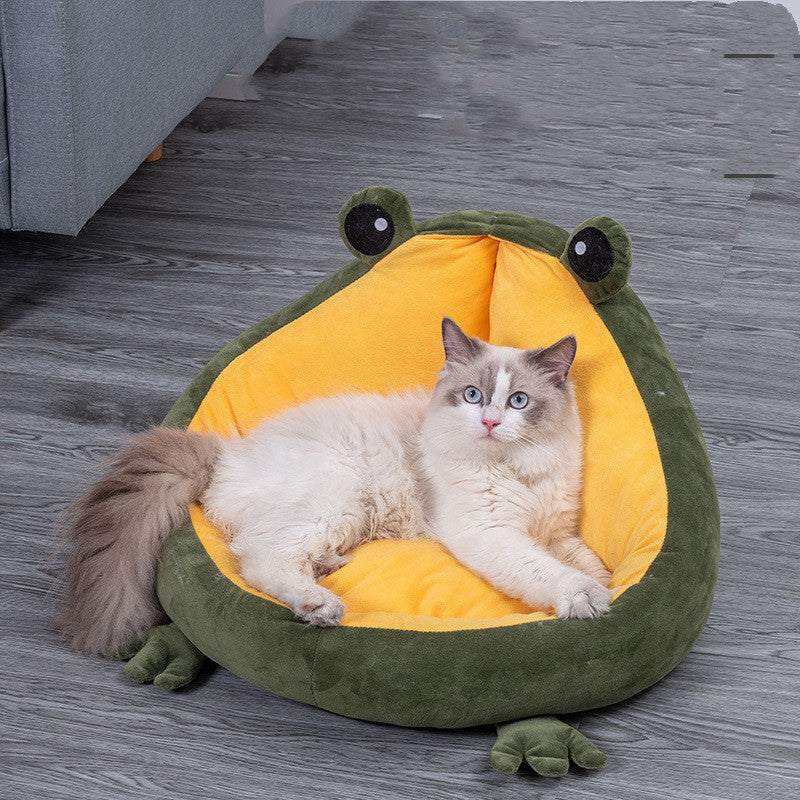 Semi-Enclosed Pet Bed Cat Bed