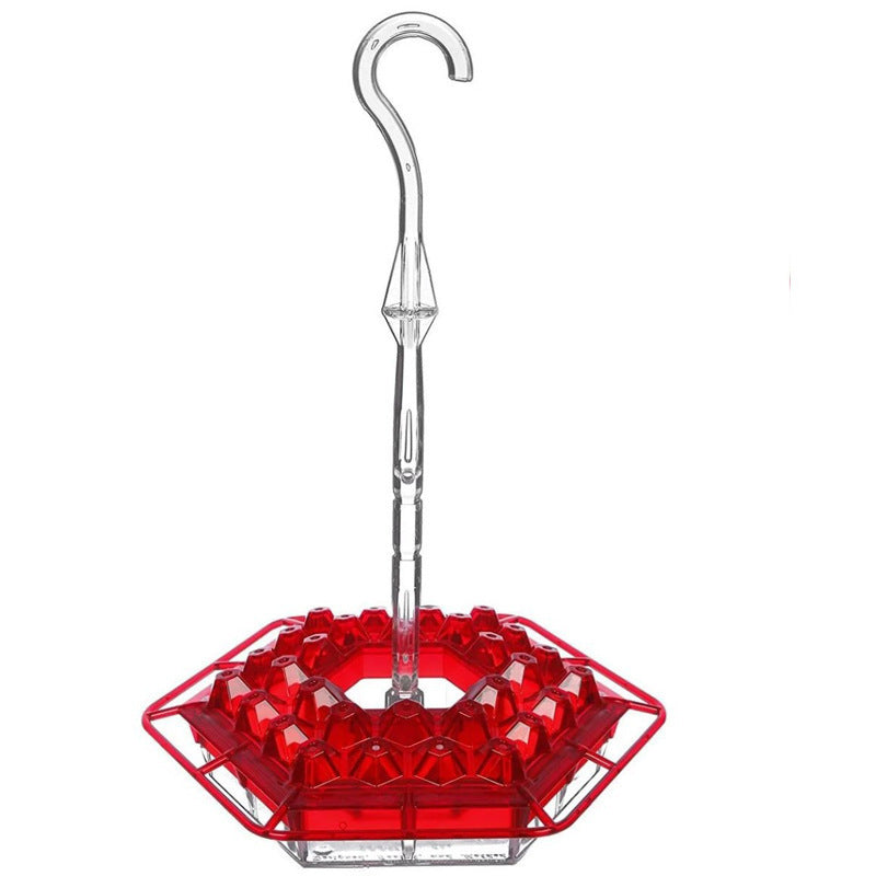 Hexagonal Bird Feeder Coneflower