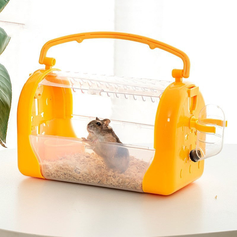 Hamster Portable Cage Transparent Bag
