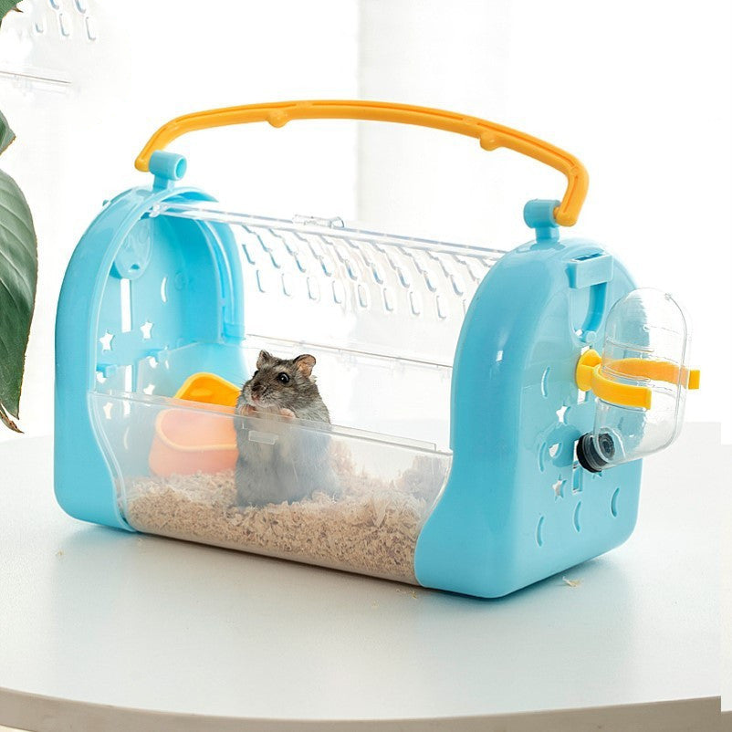 Hamster Portable Cage Transparent Bag