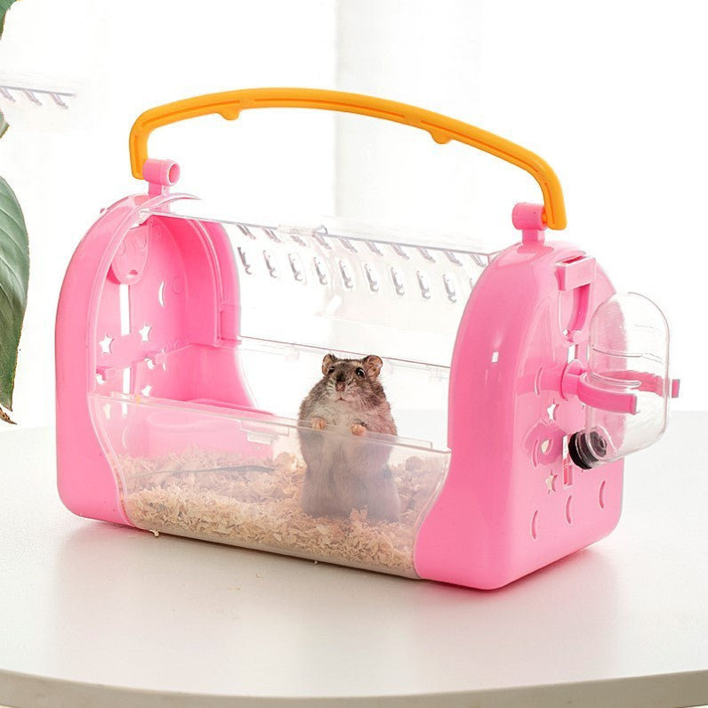 Hamster Portable Cage Transparent Bag