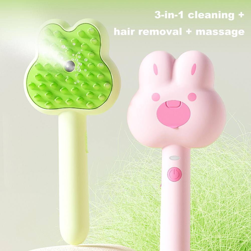 Pet Steam Brush Grooming Tool
