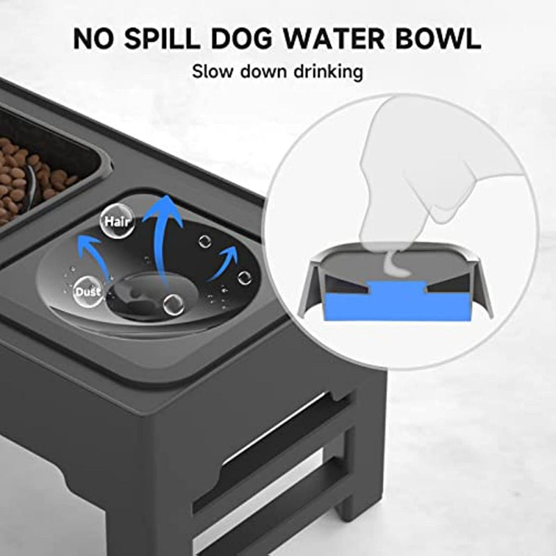 Adjustable Raised Dog Bowl