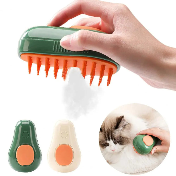 Steamy Cat Brush Grooming Comb