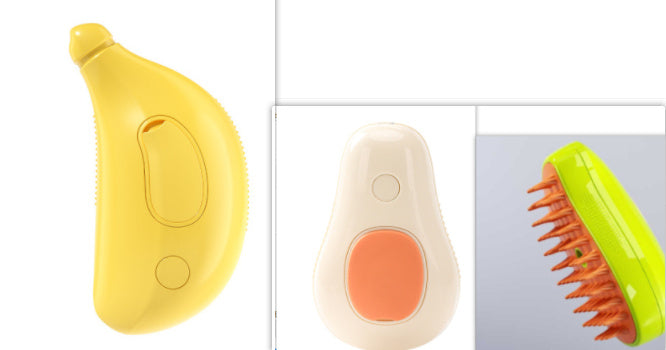 Steamy Cat Brush Grooming Comb