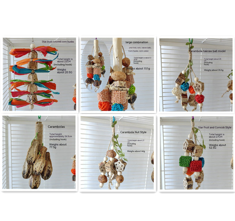 Parrot Toys Parrot Bite Cage