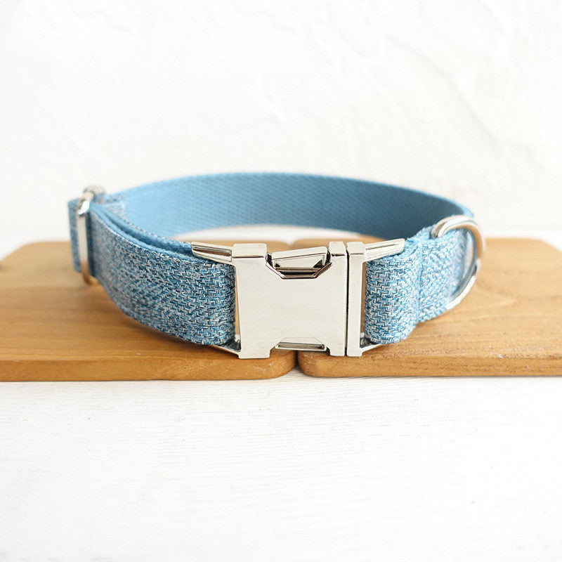 Thick pet collar leash thickened layer