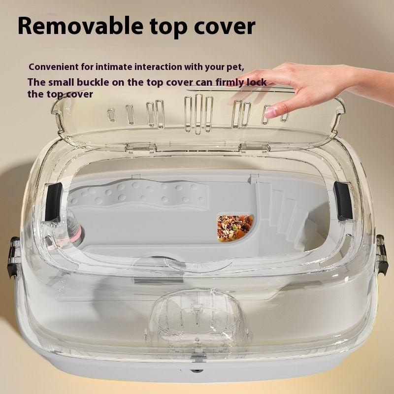 Hamster Transparent Acrylic Cage