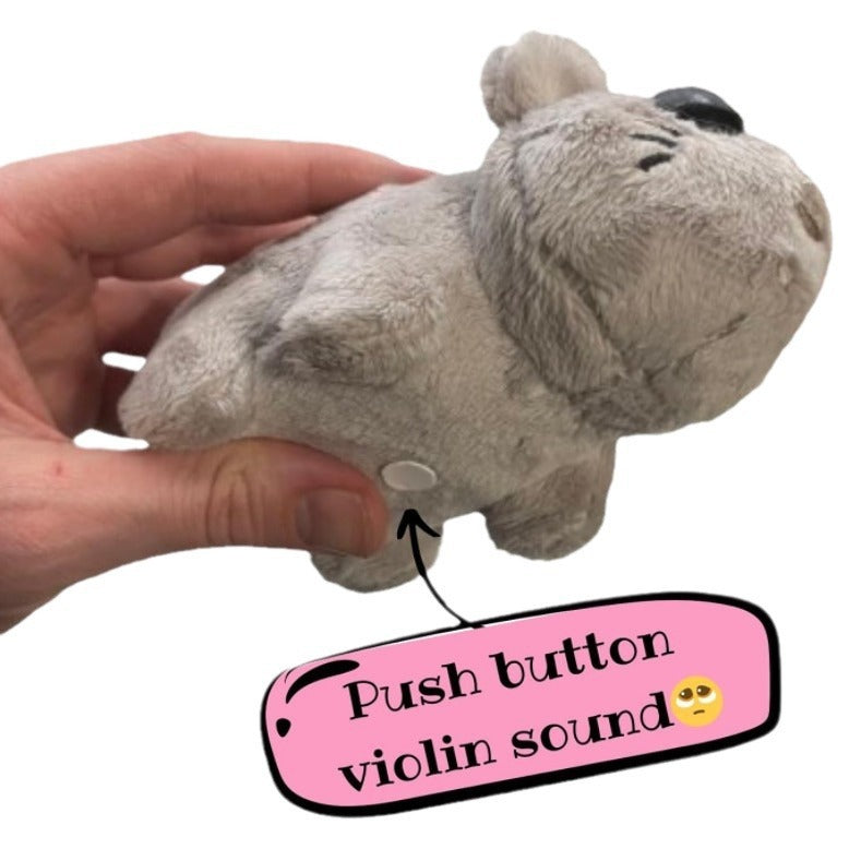 Sad Hamster Shape Plush Toy Decoration
