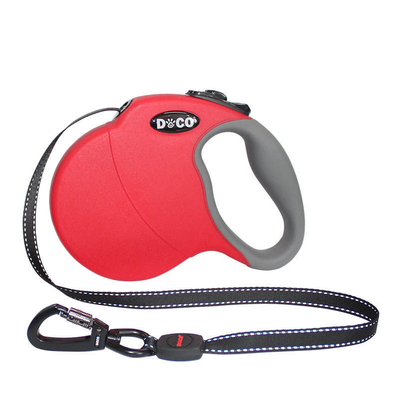Automatic retractable dog leash