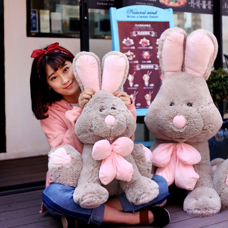 Long-eared bunny doll plush toy