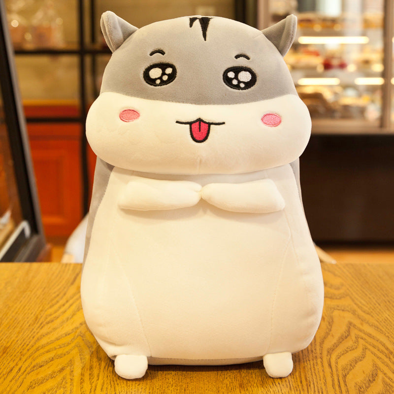 Cartoon cute hamster plush toy