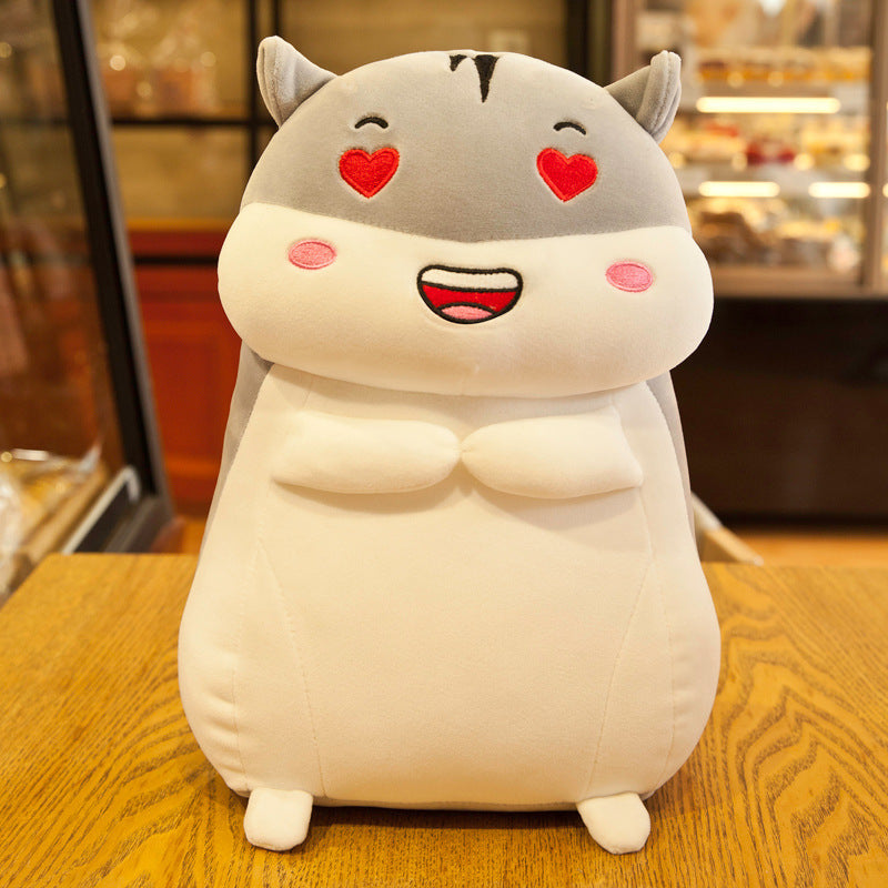 Cartoon cute hamster plush toy