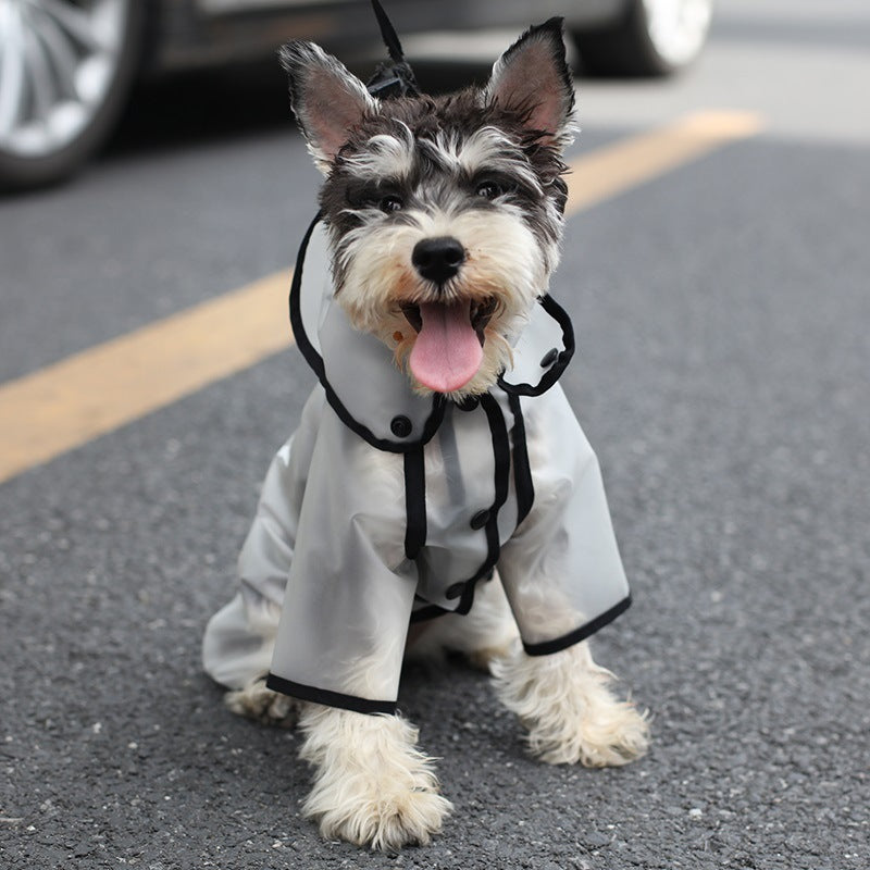 Raincoat Four-legged Waterproof Pet