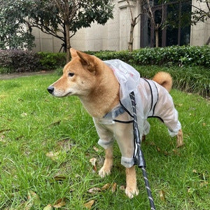 Dog Pet Rain Waterproof Raincoat