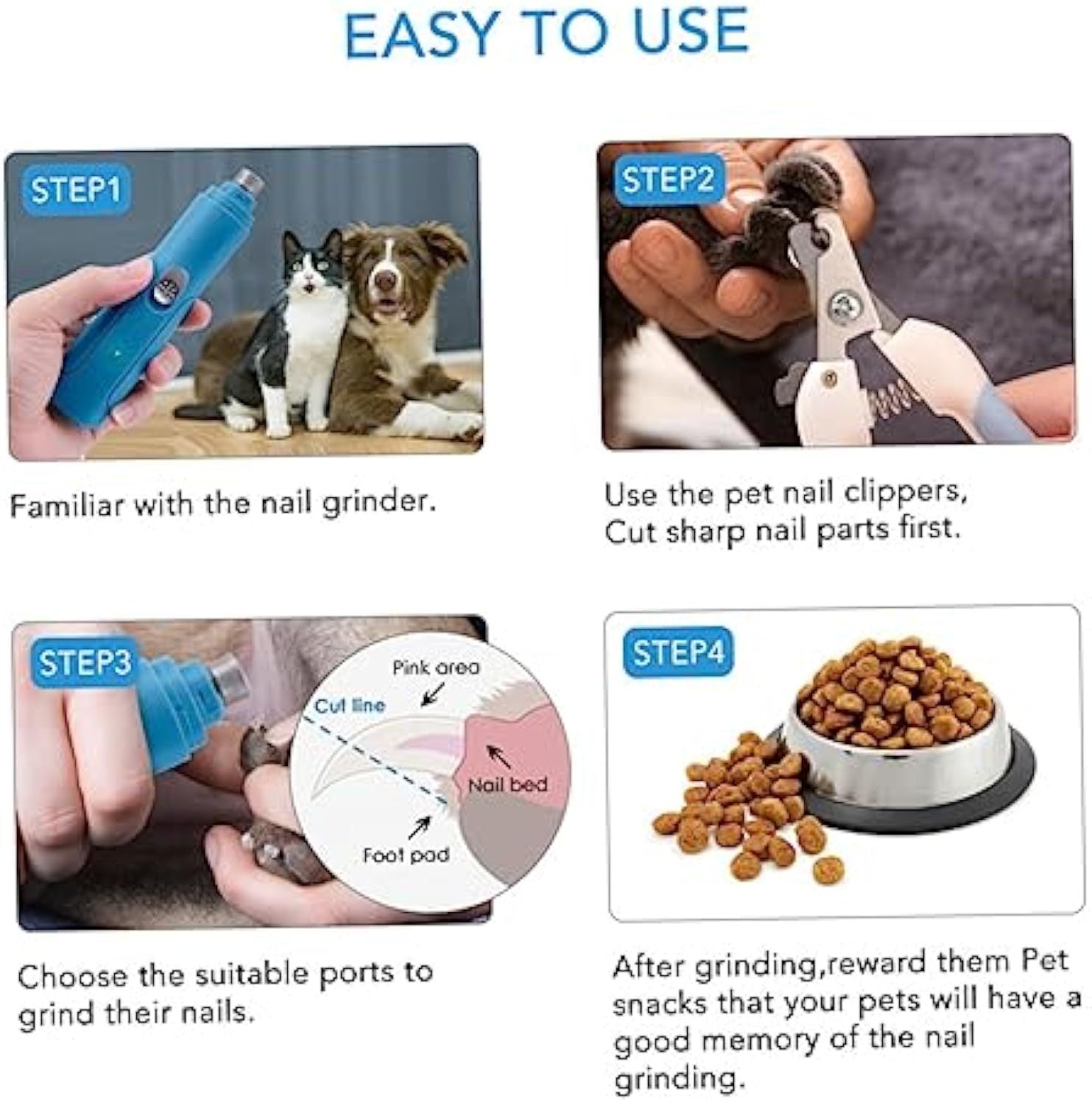 Pet Electric Nail Polisher