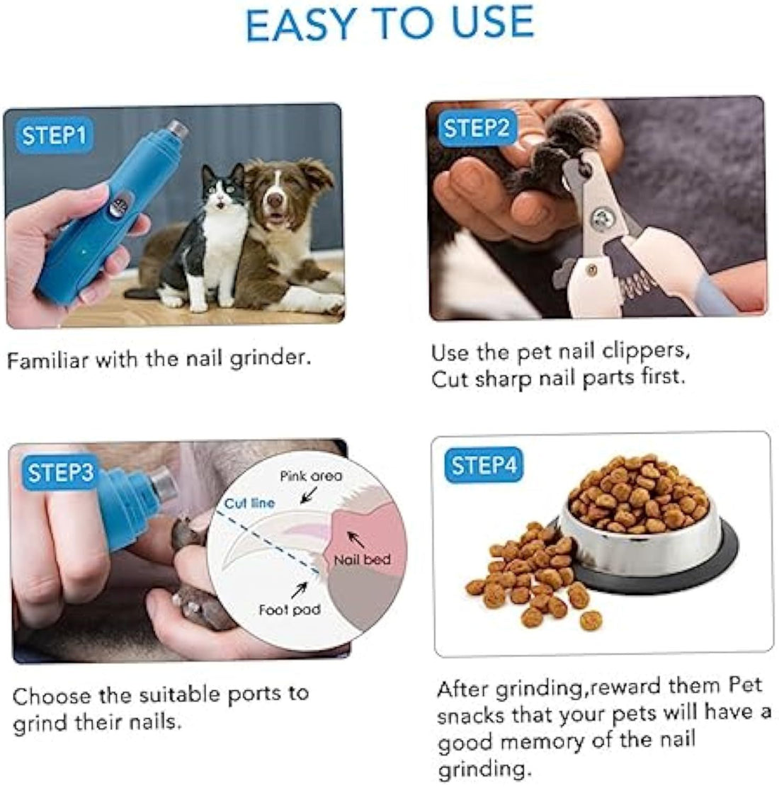 Pet Electric Nail Polisher