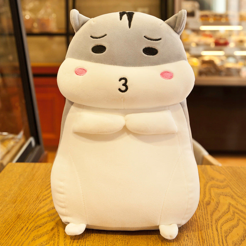 Cartoon cute hamster plush toy