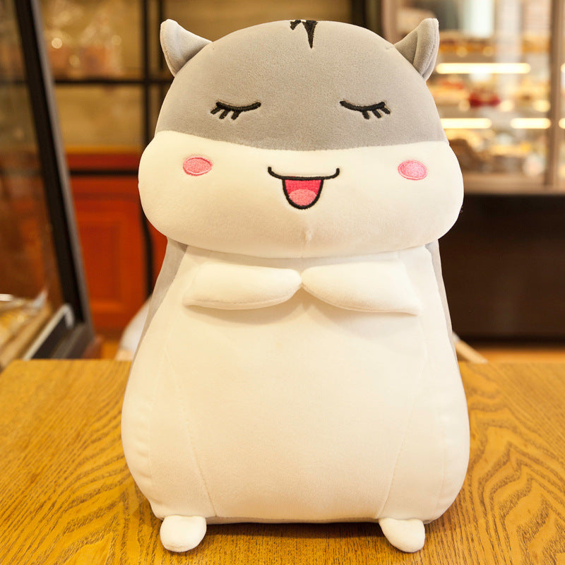 Cartoon cute hamster plush toy