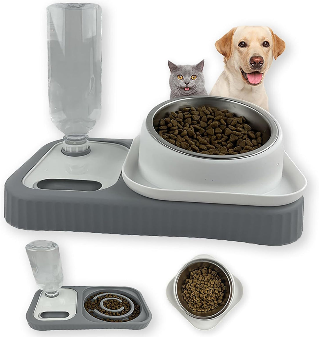 Pet Double Food Bowls
