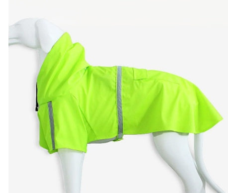 Spring and summer new dog raincoat