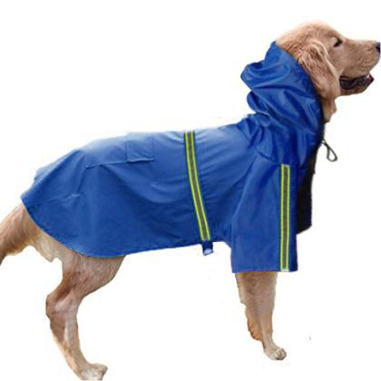 Spring and summer new dog raincoat