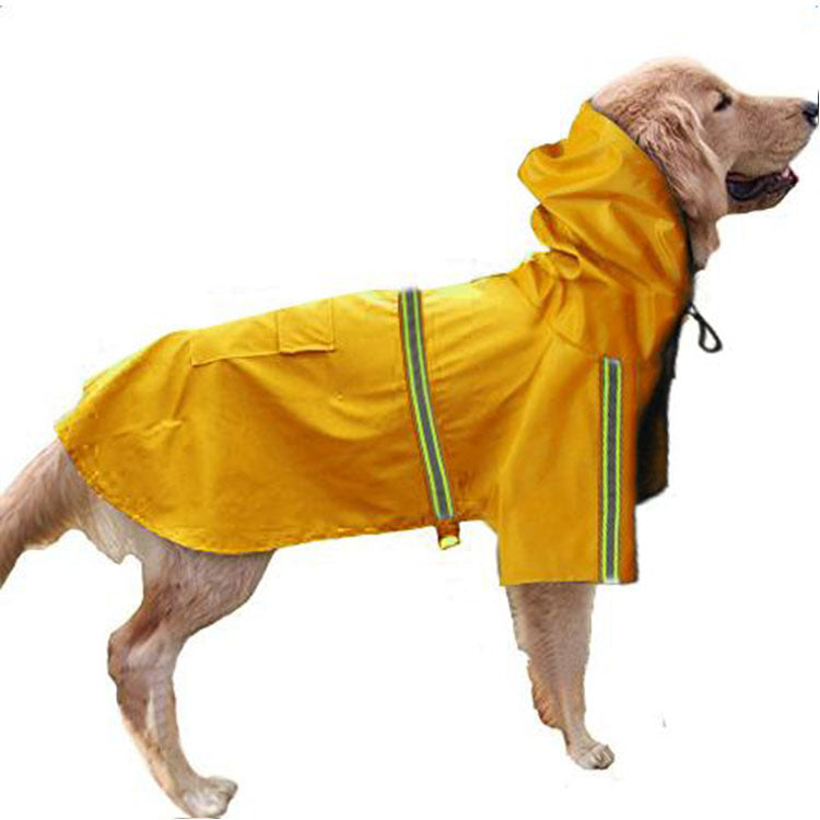 Spring and summer new dog raincoat