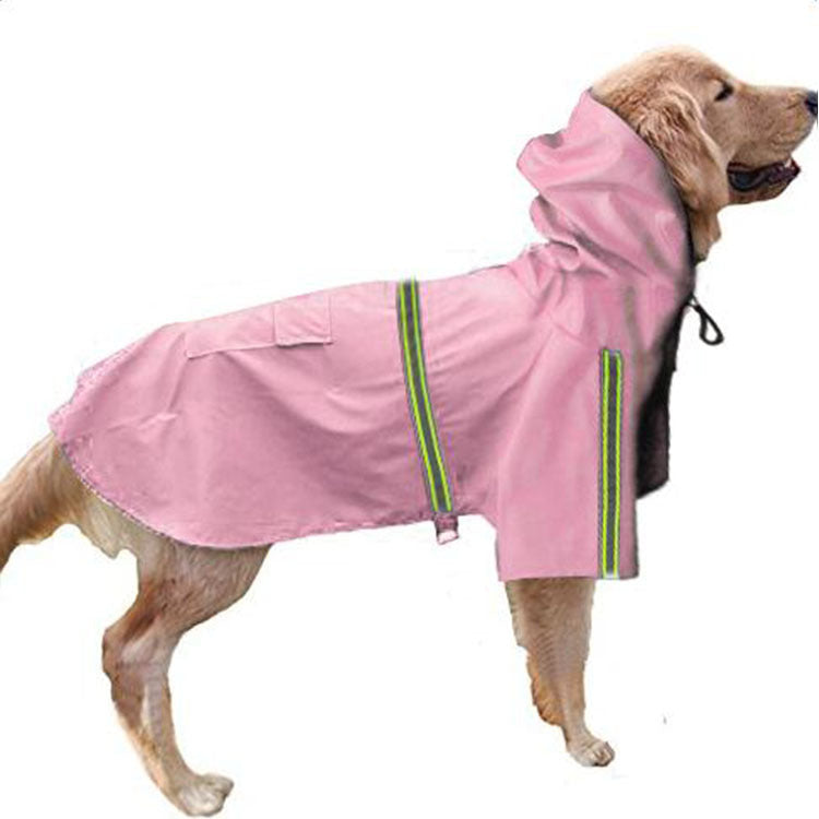 Spring and summer new dog raincoat