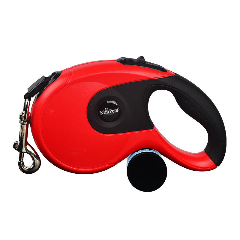 Dog Automatic Leashes Retractable Soft Hand Grip