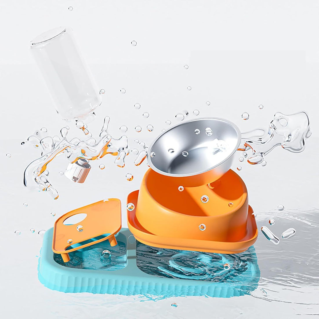 Pet Double Food Bowls