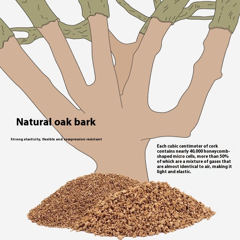 Oak Cork Hamster Landscaping Supplies