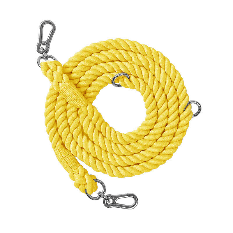 Multifunctional Braided Double-ended Dog Leash