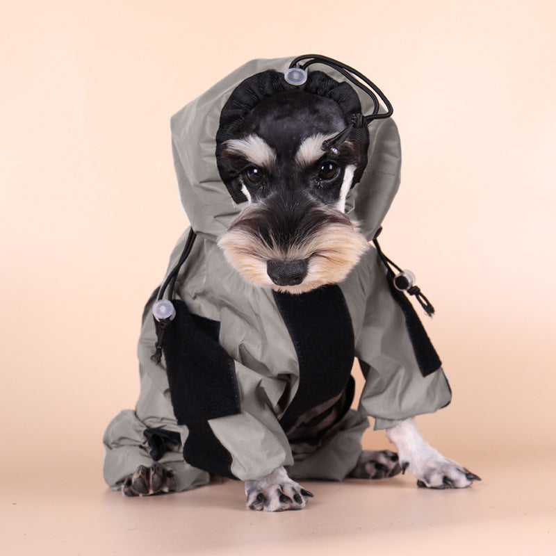 Pet Reflective Large Dog Raincoat