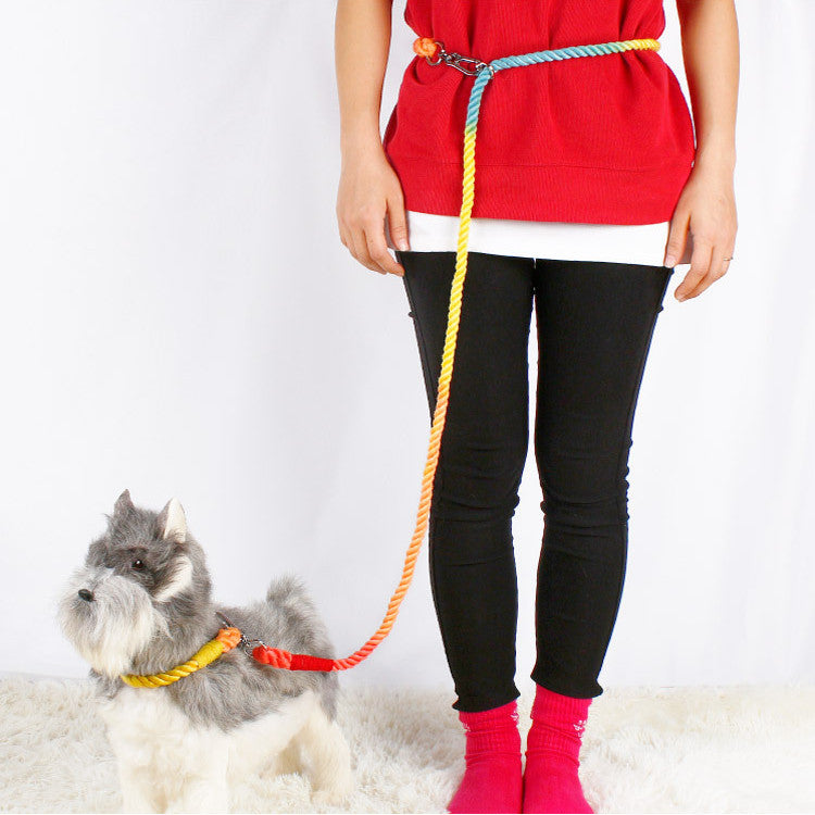 Multifunctional Braided Double-ended Dog Leash