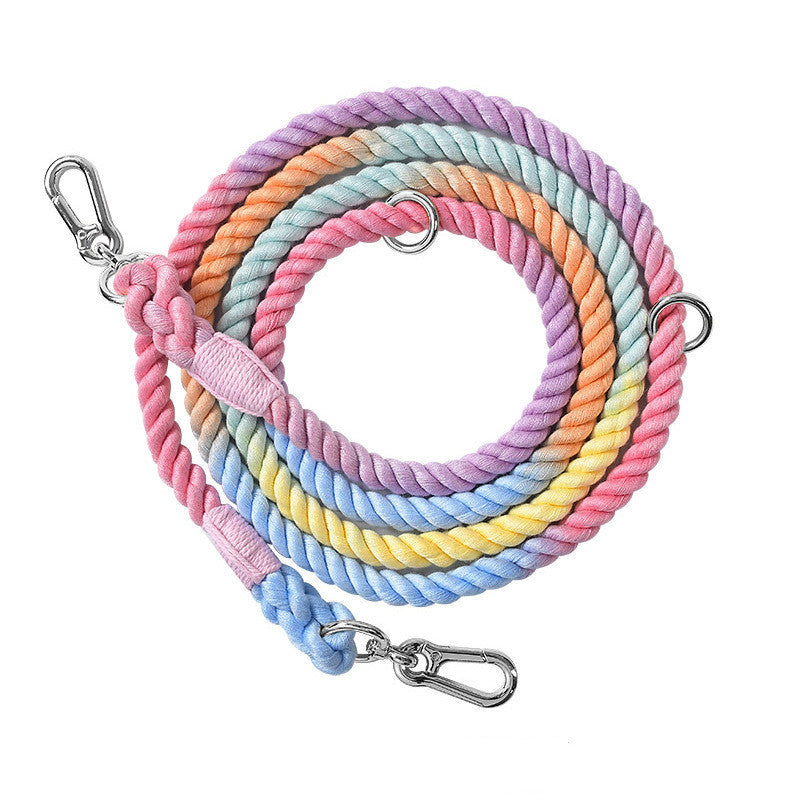 Multifunctional Braided Double-ended Dog Leash