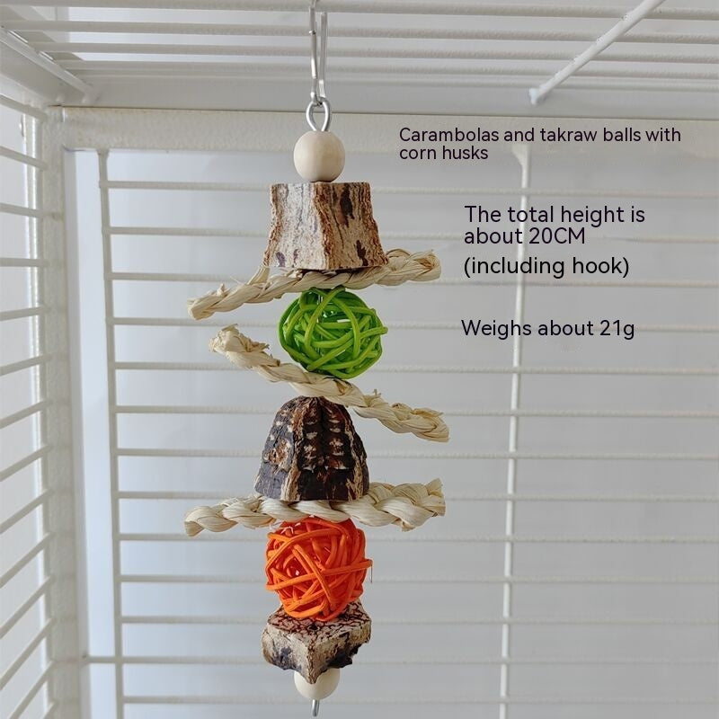 Parrot Toys Parrot Bite Cage