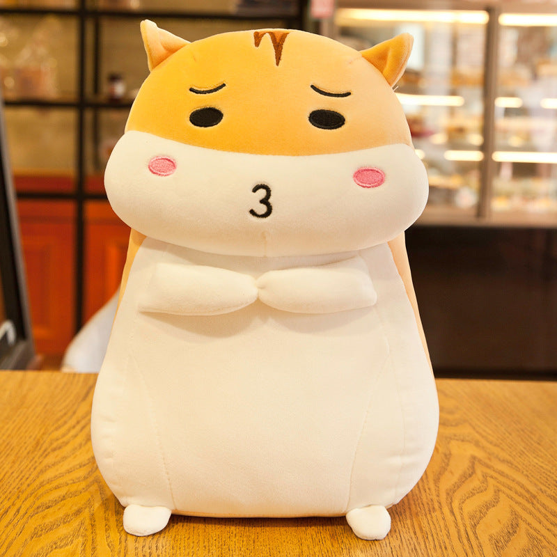 Cartoon cute hamster plush toy