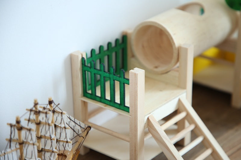 Hamster Wooden Luxury Castle