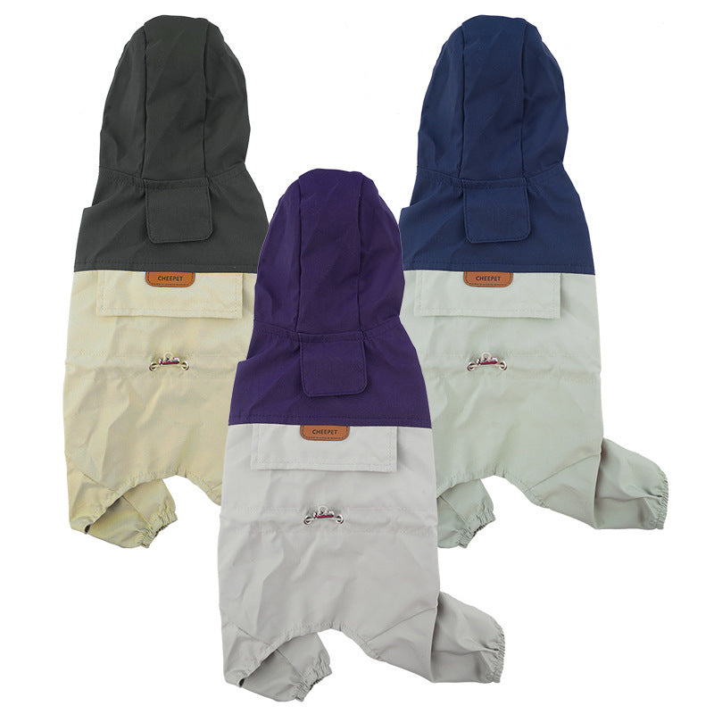 Pet Raincoat Small And Medium Size