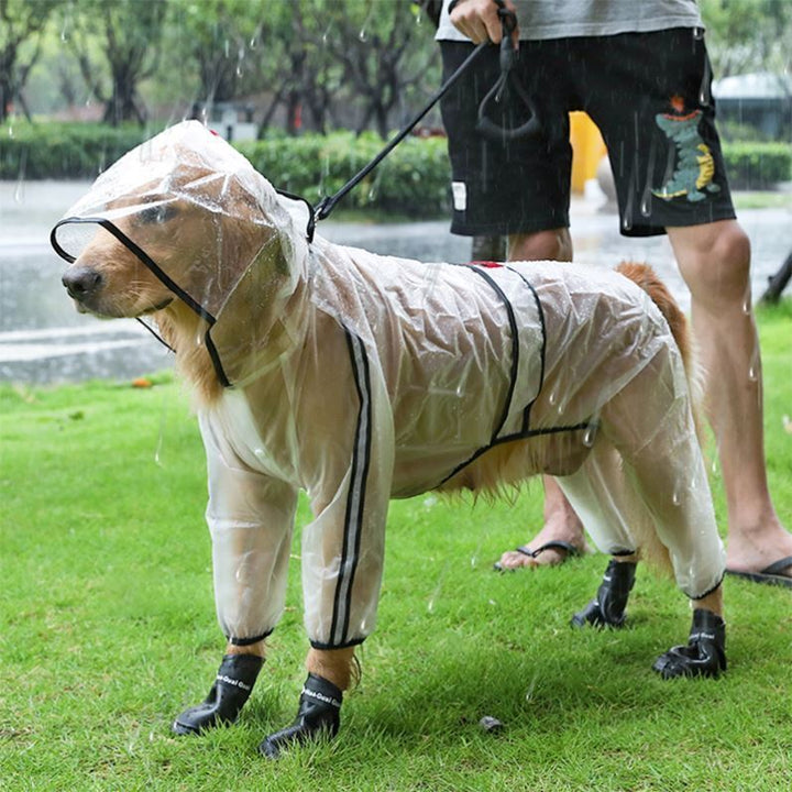 Dog Pet Rain Waterproof Raincoat