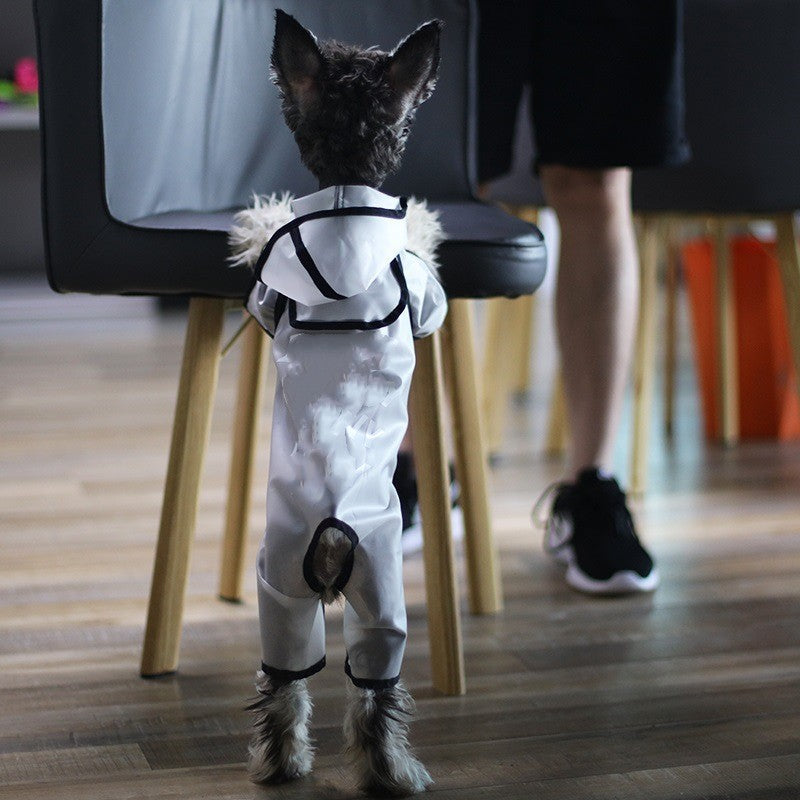 Raincoat Four-legged Waterproof Pet