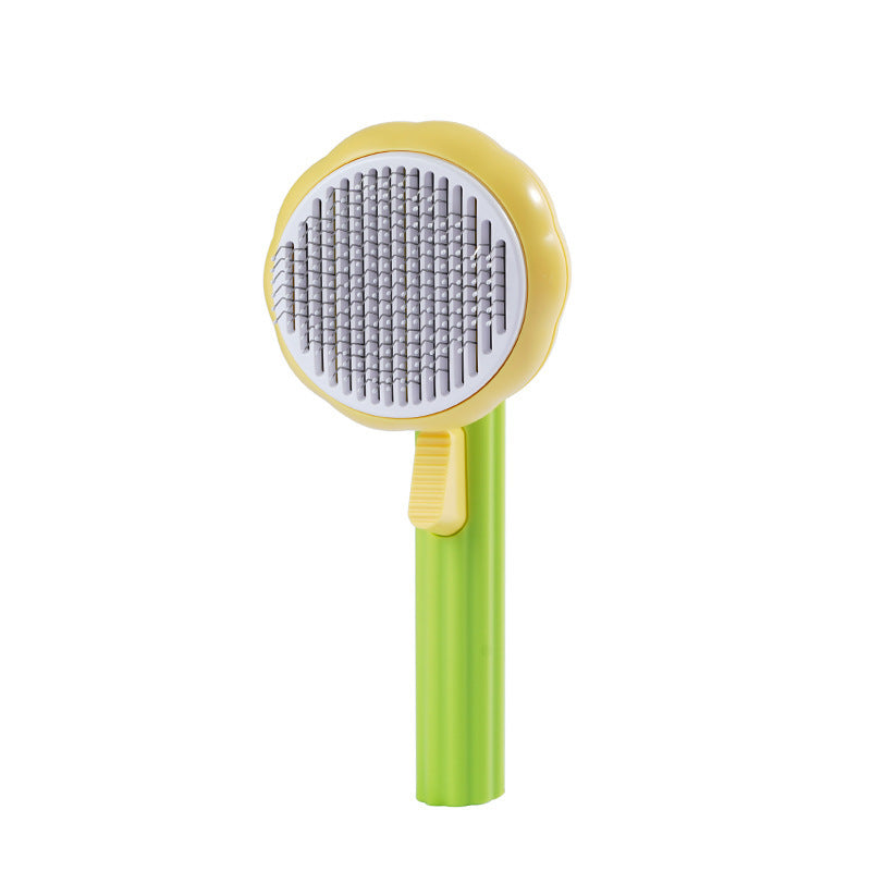 Sunflower Pet Hair Massage Comb