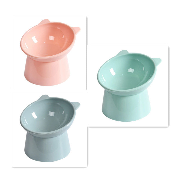 Tilted Cat Food Bowl Elevated Cat Bowl
